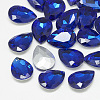 Pointed Back Glass Rhinestone Cabochons RGLA-T081-7x10mm-11-1