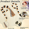 Olycraft Beaded Pendant Decorations Kit DIY-OC0004-38-4