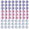 390Pcs 3 Colors Transparent Colours Glass Seed Beads GLAA-TA0003-76C-2