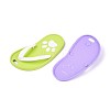 Spray Painted Alloy Big Pendants PALLOY-T092-84M-2