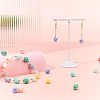60Pcs 6 Colors Synthetic Coral Beads CORA-NB0001-01-2