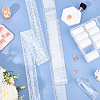10 Rolls PET Lace Flower Nail Foils Floral Transfer Paper STIC-WH20010-16F-3