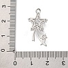 Brass Micro Pave Cubic Zirconia Pendants KK-U042-10P-3