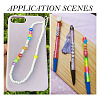100Pcs 5 Styles Transparent Acrylic Beads TACR-TA0001-54C-9