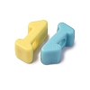 Opaque Acrylic European Beads OACR-S072-04D-2