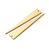 Brass Big Pendants KK-Z121-01G-2
