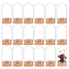 BENECREAT 30Pcs Glass Dome Cloche Cover AJEW-BC0002-14A-1