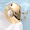 Alloy & Iron Cuff Bangles for Women LS-BJEW-F501-02KCG-3