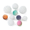 100Pcs 4 Style Imitation Pearl Acrylic Beads OACR-FS0001-23-4