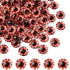 Flat Back Glass Cabochons GGLA-YW0002-10mm-02E-1