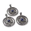 Natural Lapis Lazuli Pendants G-L524-05AS-06-1