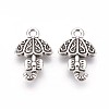 Tibetan Style Alloy Pendants TIBEP-R155-AS-LF-2