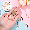 10Pcs 2 Styles Zinc Alloy Pendants FIND-YW0009-58-5