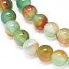 Natural Peacock Agate Beads Strands G-D0005-22-6mm-3