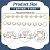 Sun & Moon with Star Shoe Decoration Chain FIND-AB00020-02-2