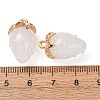 Resin Pendants FIND-C096-01G-04-3