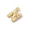 Brass Charms KK-P340-01G-N-2
