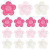 30Pcs 3 Colors Cloth Doll Hat AJEW-SC0031-32-1