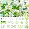100Pcs 20 Styles Transparent & Opaque Acrylic Beads MACR-FS0002-39-1