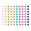300Pcs 10 Colors Natural Freshwater Shell Beads SHEL-TA0001-06-24