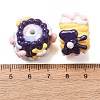 Opaque Acrylic Enamel Beads AC-CBA9912-01-2