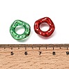 Plating Acrylic European Beads AC-CBA9284-03-3