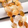 Natural Topaz Jade Beads Strands G-C159-A06-01-2