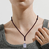 Rope Adjustable Necklaces Making MAK-WH0016-07A-5