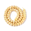 Anti-Tarnish Electroplate Glass Beads Strands GLAA-T025-10mm-11C-3