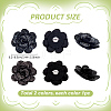 2Pcs Flower Felt Brooch JEWB-PH01274-2