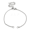 304 Stainless Steel Cable Chains Bracelet Making AJEW-P119-02P-1