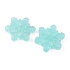 Christmas Translucent Resin Cabochons RESI-WH0026-40A-01-1