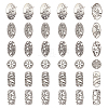   36Pcs 6 Style DIY Bracelet Jewelry Making Findings Kits FIND-PH0007-56-1