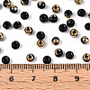 6/0 Half Plated Glass Beads SEED-N008-04A-4
