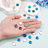20Pcs 304 Stainless Steel Cabochon Connector Settings DIY-TA0015-44B-6