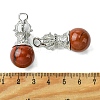 Natural Mixed Stone Pendants G-C114-04P-4