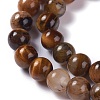 Natural Yellow Tiger Eye Beads Strands G-H238-8mm-4