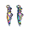 Rainbow Color Alloy Pendants LS-PALLOY-N163-109-NR-2
