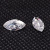 Cubic Zirconia Pointed Back Cabochons ZIRC-M003-7x3.5mm-007-2