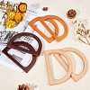 6Pcs 3 Style Wood Bag Handles FIND-PH0001-39-2