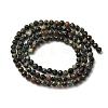 Natural Seraphinite Beads Strands G-RM2025-A42-3mm-3