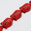 Synthetic Turquoise Beads Strands LS-TURQ-G119-20x29mm-03-1