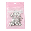 18Pcs 8 Styles Alloy Glass & Resin Pendants DIY-FS0005-35-6