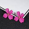 Flower Alloy Stud Earrings WGD3727-03-1
