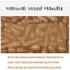DIY Wood Wax Seal Stamp AJEW-WH0131-077-3