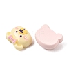 Animal Opaque Resin Cabochons RE-CBA2F5E-03-2