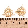 Brass Pendants KK-CBA6818-06G-3