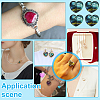 40Pcs Lampwork Cabochons LAMP-PH0001-43A-5