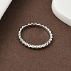 925 Streling Silver Plain Band Rings RJEW-P164-01A-P-2