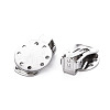 Non-Tarnish 304 Stainless Steel Clip-on Earring Setting LS-STAS-Q241-012A-2